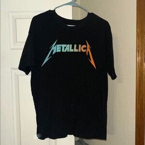 Tultex Black Graphic Tee